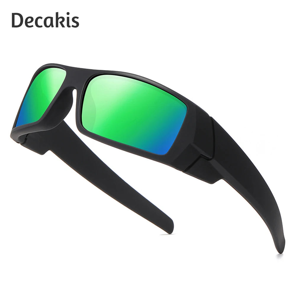 Lunettes de soleil polarisantes pour homme, verres polarisés, lunettes de cyclisme de luxe tendance, protection UV400 pour homme