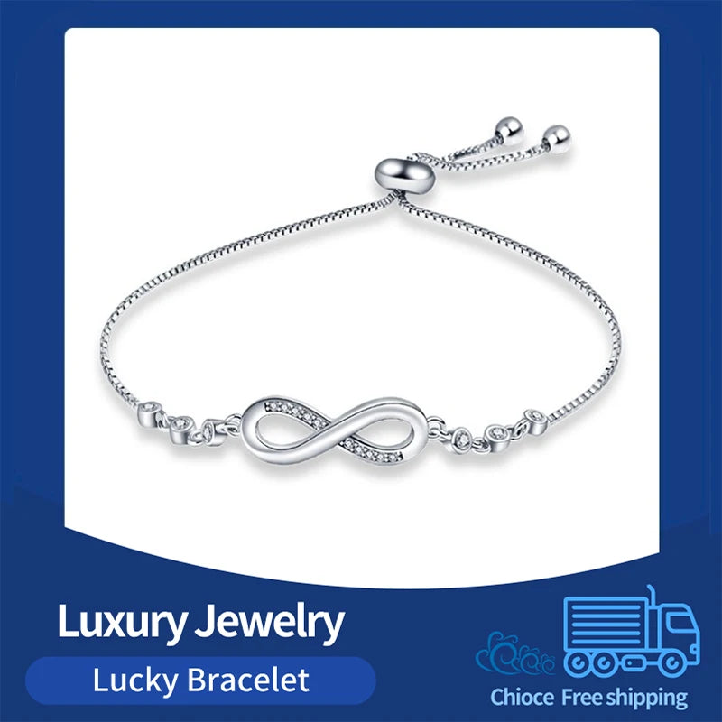 Charms 925 Silver Lucky Symbol Life Tree Zircon Bracelets Fortunate Bracelet Luxury Jewelry For Woman Romantic Birthday Jewelry