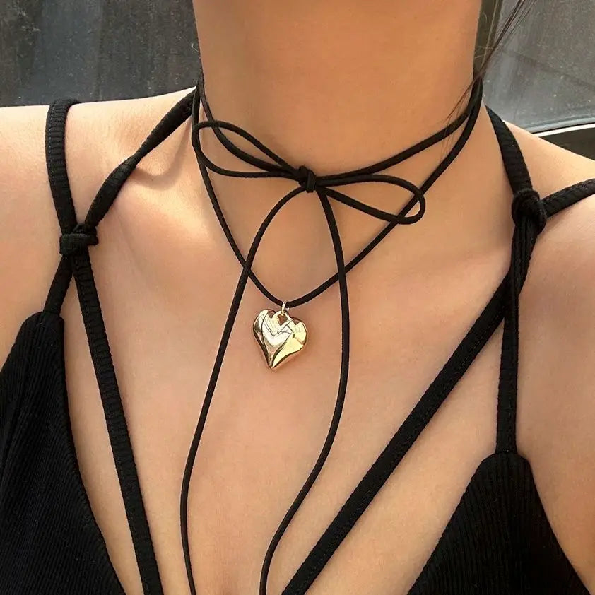 Elegant Heart Pendant Necklace for Women
