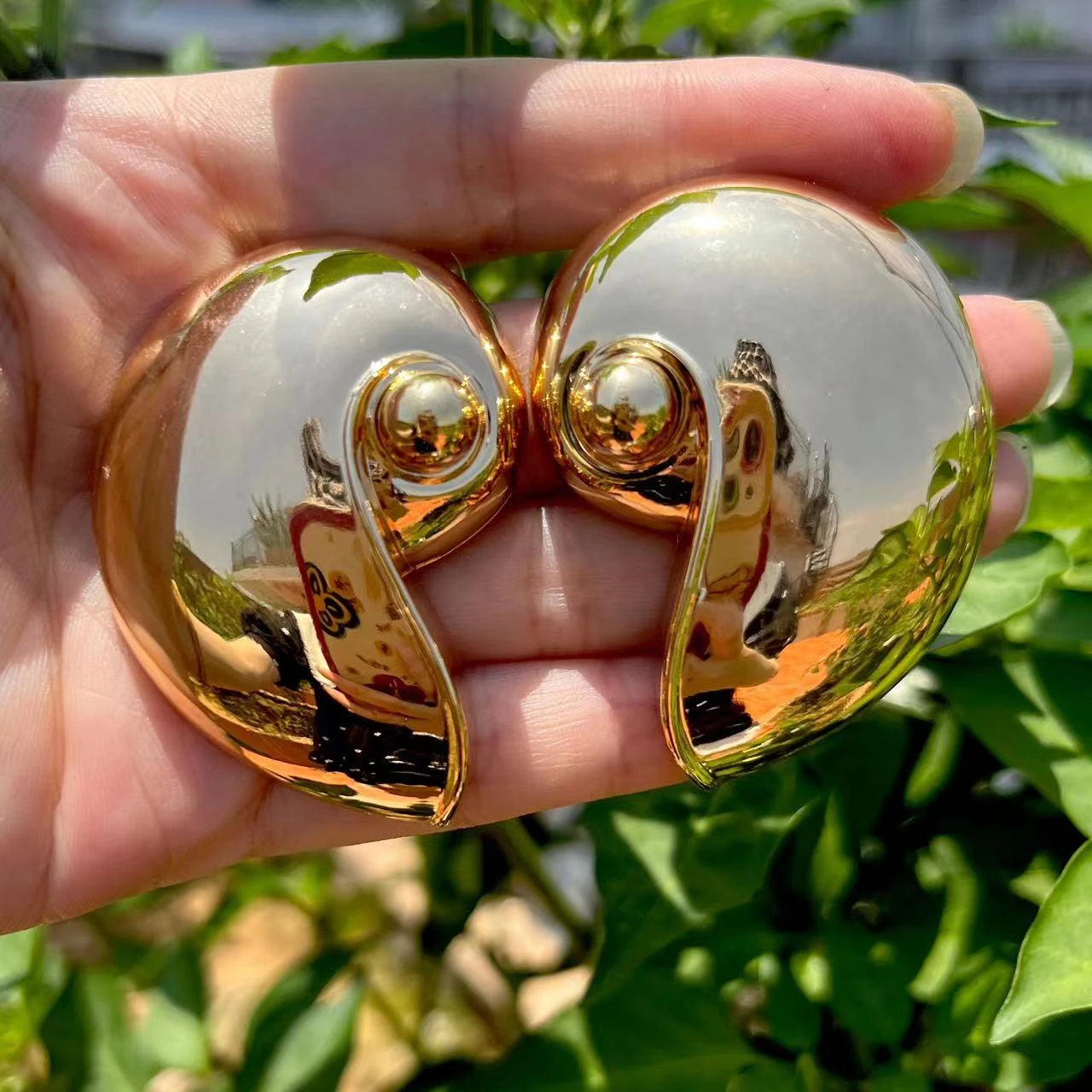 ZAA Exaggerated Alloy Conch Hot Selling Earrings