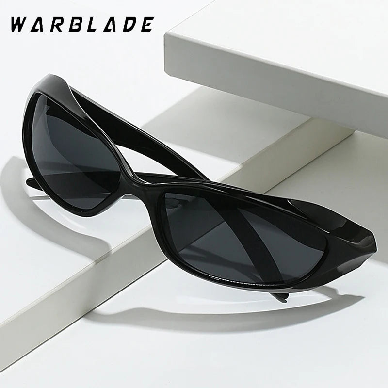 2025 Y2k Punk Sport Sonnenbrille Für Männer Frauen Luxus Marke Designer Sonnenbrille Männer Mode Vintage Shades UV400 Goggle Brillen