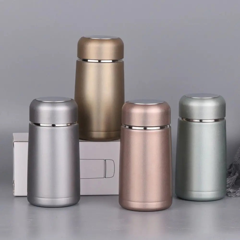 350ML Mini Cute Coffee Vacuum Flasks Thermos Stainless Steel Travel Drink Water Bottle Thermoses Cups and Mugs
