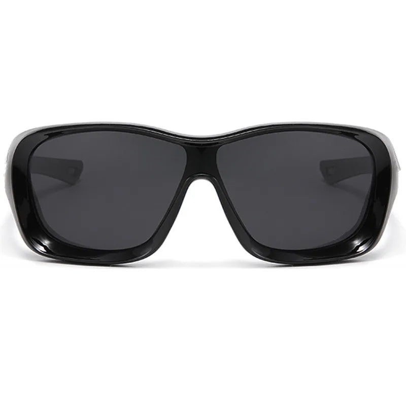 Unisex Square Sun Glasses for Men Classic Driving Running Eyewear UV Protection Brand Design Mirror Sunglasses Men