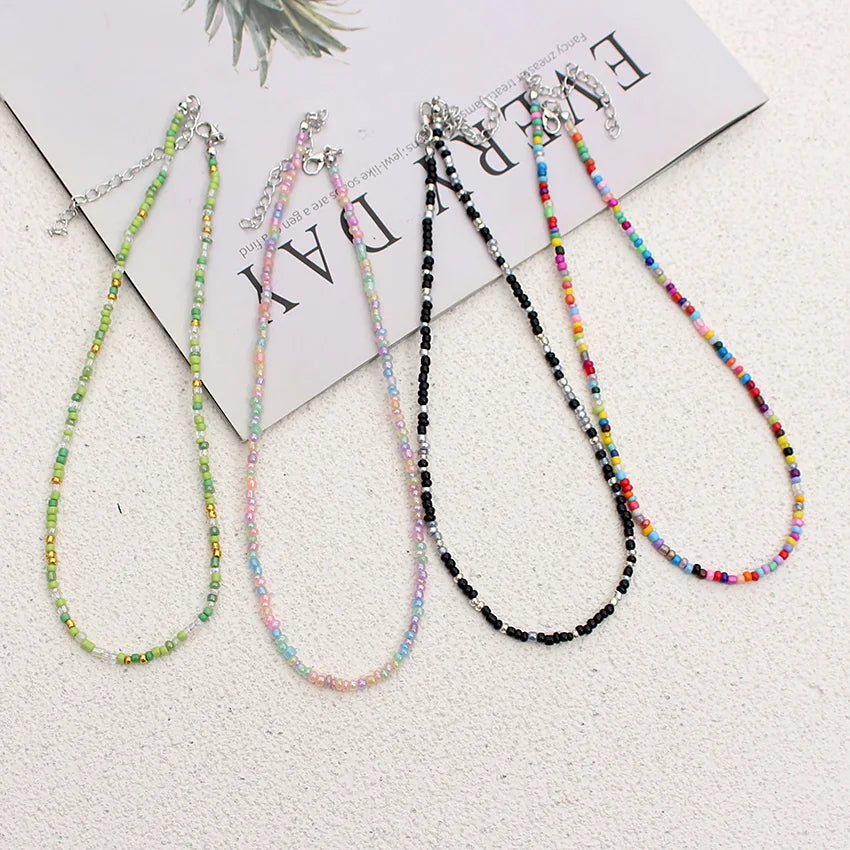 Bohemian Beads Surfer Necklace