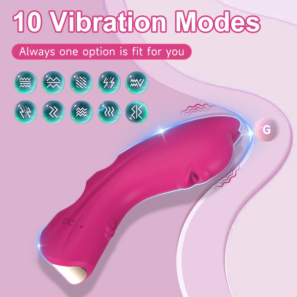 Vibrateur à doigt, point G, stimulation du clitoris et des mamelons, massage vaginal et anal, masturbateur féminin, sextoys lesbiens, sextoys pour couples, érotique