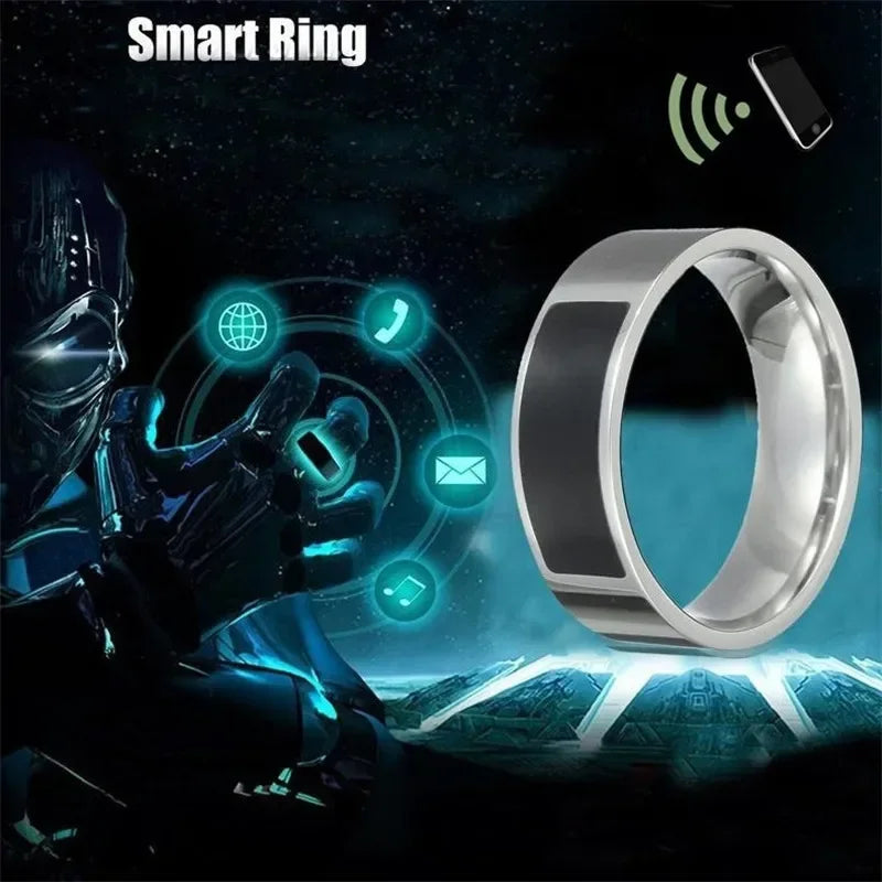 Smart Ring Women Men Waterproof Digital Fashion Smart Accessories NFC Control Intelligent Finger for Smart Door/Phone File Lock