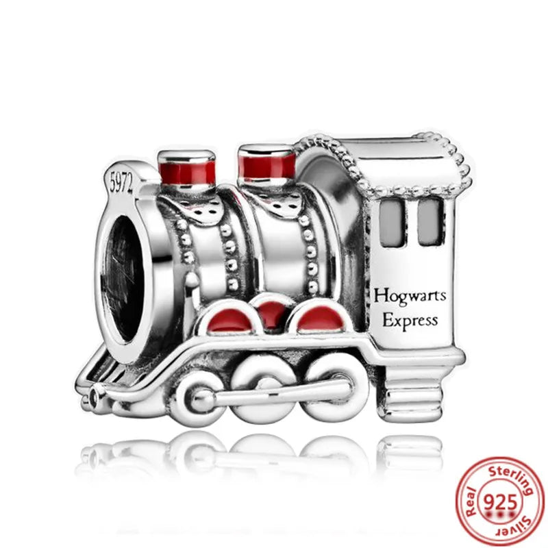 MINISO Disney Hot selling S925 Sterling Silver Harry Potter Charm Suitable Original Pandora Bracelet Exquisite Gift For Women