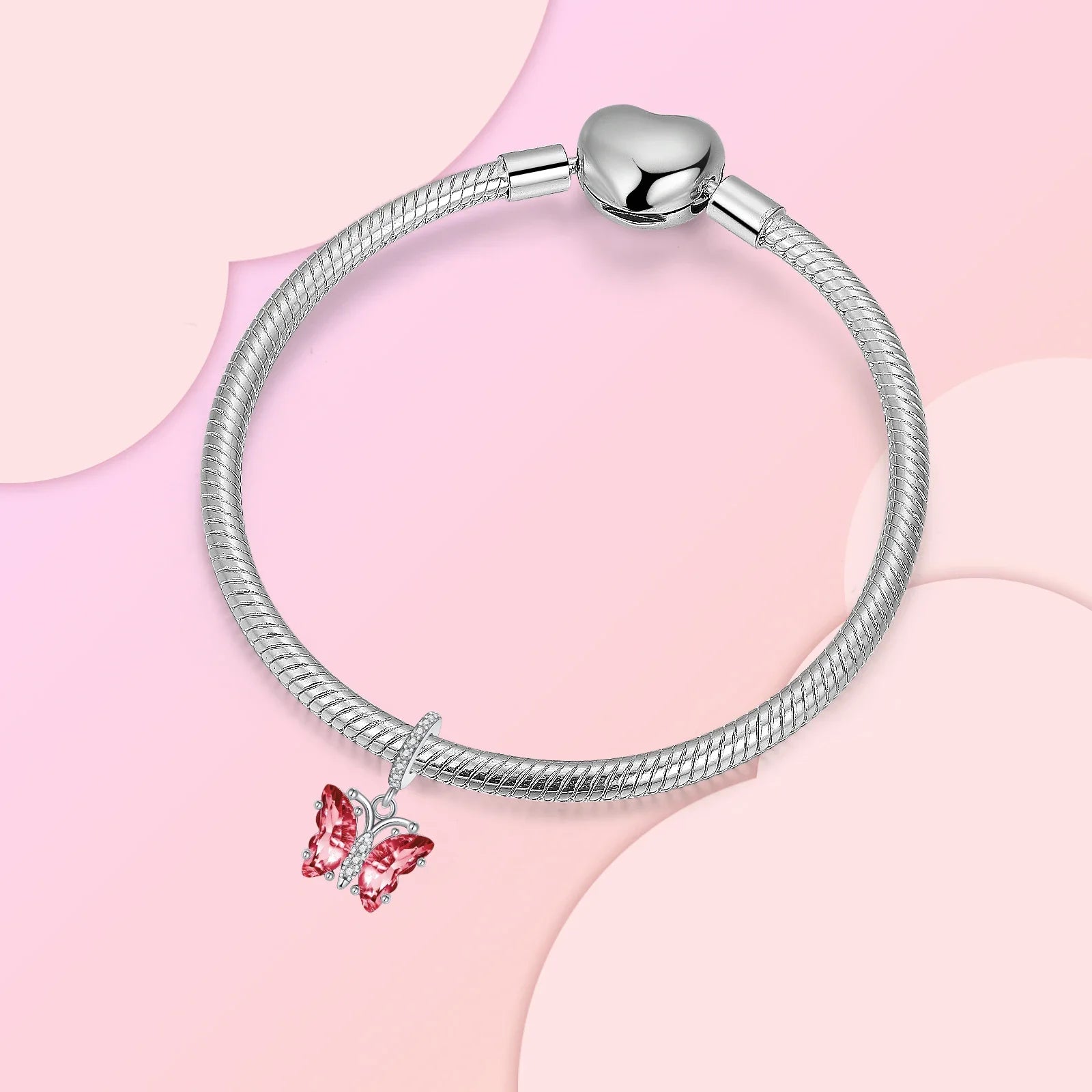 925 sterling silver Butterfly kettle camera ghost bir charm fit original Pandora bracelet charm bead necklace Diy female jewelry