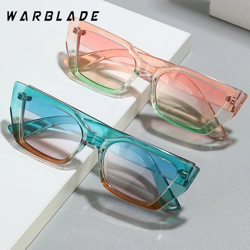 2025 Fashion Cat Eye Women Luxury Sunglasses Retro Punk Outdoor Travel Luxury Brand Design Men Trending Sun Glasses Shades UV400