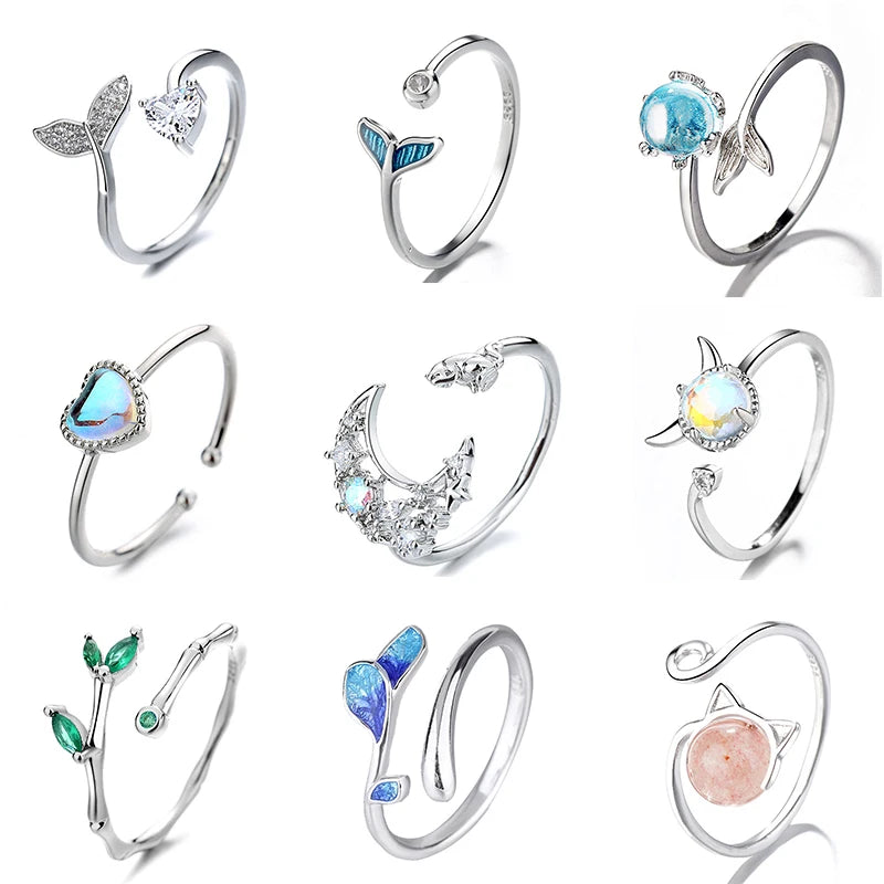 Whale/Mermaid Tail Copper Rings - Madeinsea©