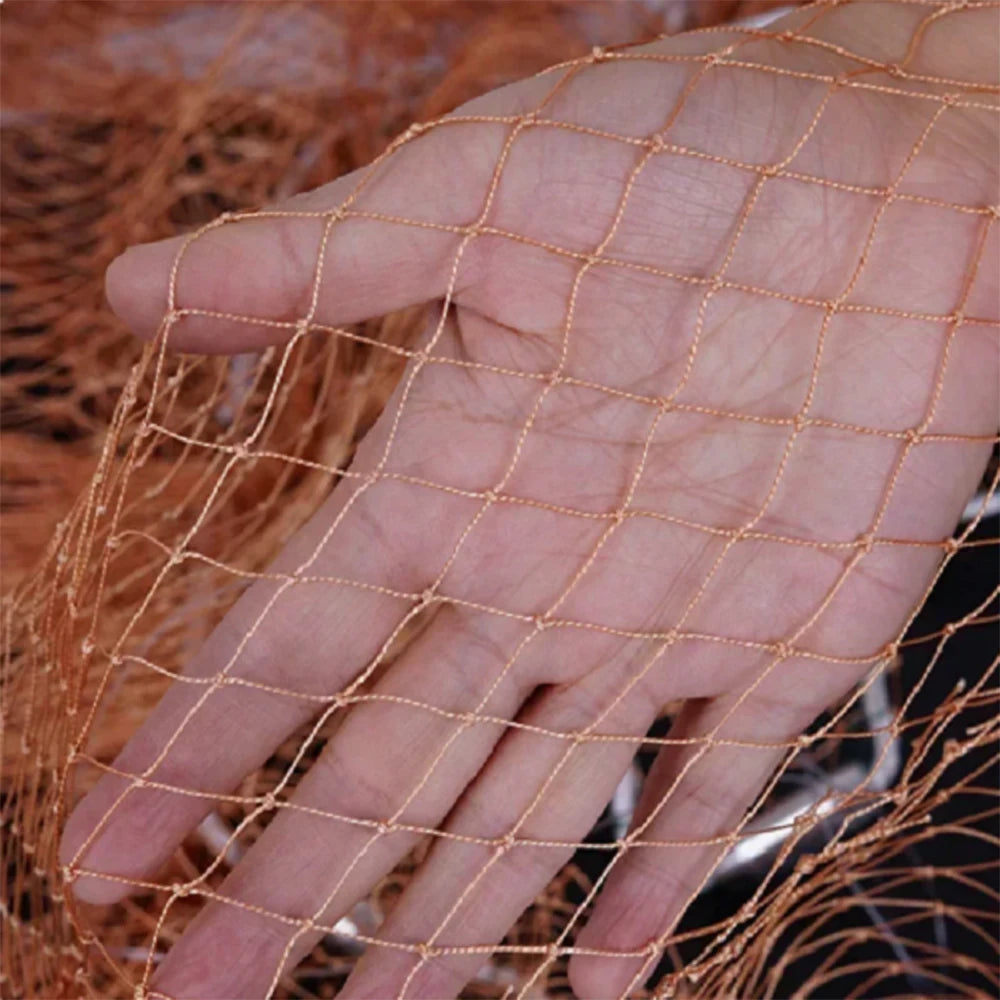 Lawaia 1.8-7.2m Throw Cast Net American Style Small Mesh Blue Plastic Ring Outdoor Fishnet Trap Network Fishing Equipment Tackle