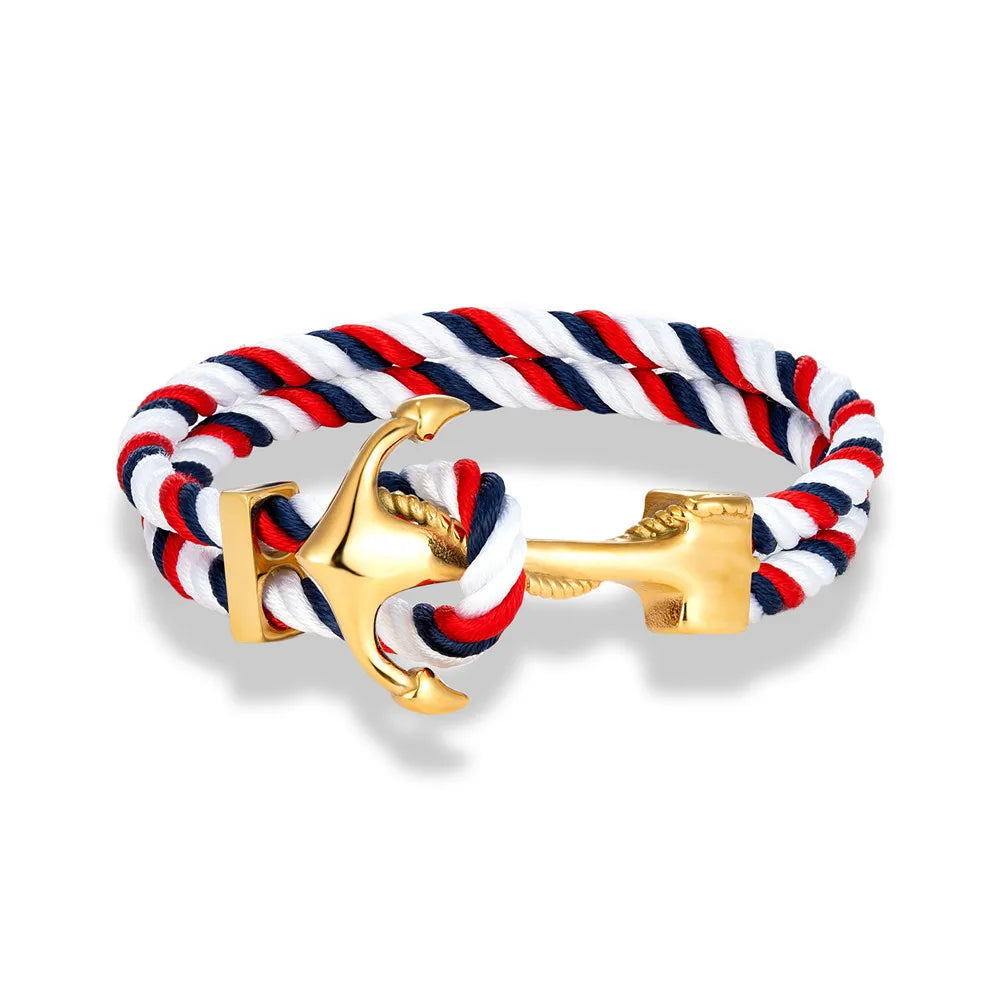 Anchor Bracelet Nylon - Madeinsea©