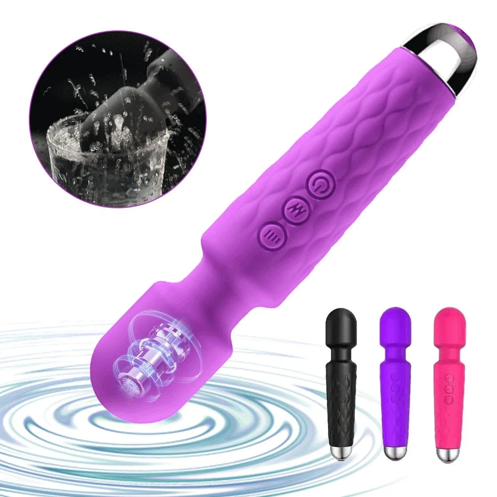 Wireless Dildos AV Vibrator Magic Wand for Women Clitoris Stimulator G Spot Massager Vibrator Female Masturbator Adult Sex Toys - Madeinsea©