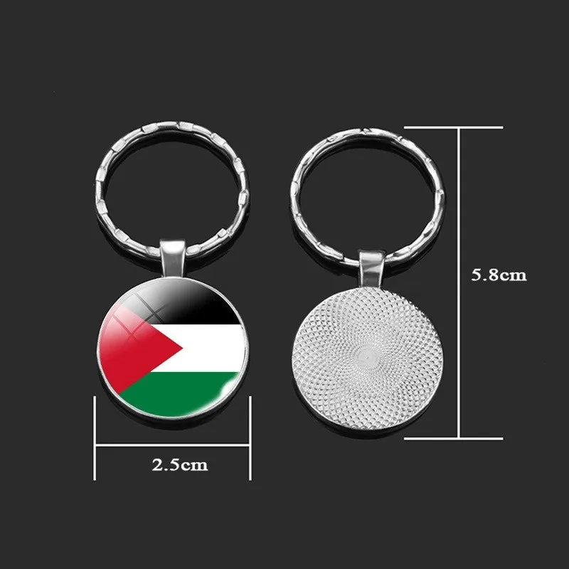 Western Europe Countries Flag Keychain United Kingdom France Ireland Luxembourg Monaco Belgium Netherlands Flag Key Chain Gifts