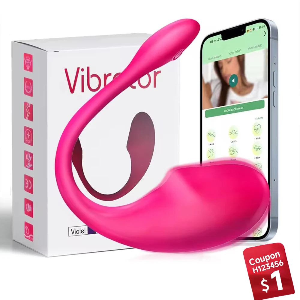 Wireless Bluetooth G Spot Vibrator for Women Dildo APP Remote Control Wireless Bluetooth G Spot Vibrator for Women Dildo APP Remote Control