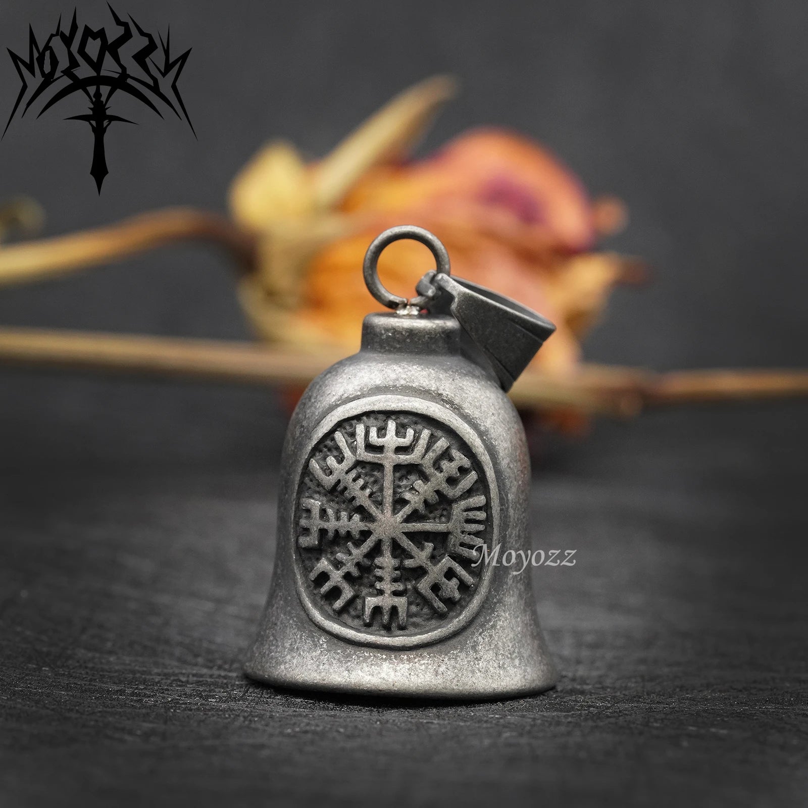 Norse Viking Rune Compass Bell - Madeinsea©