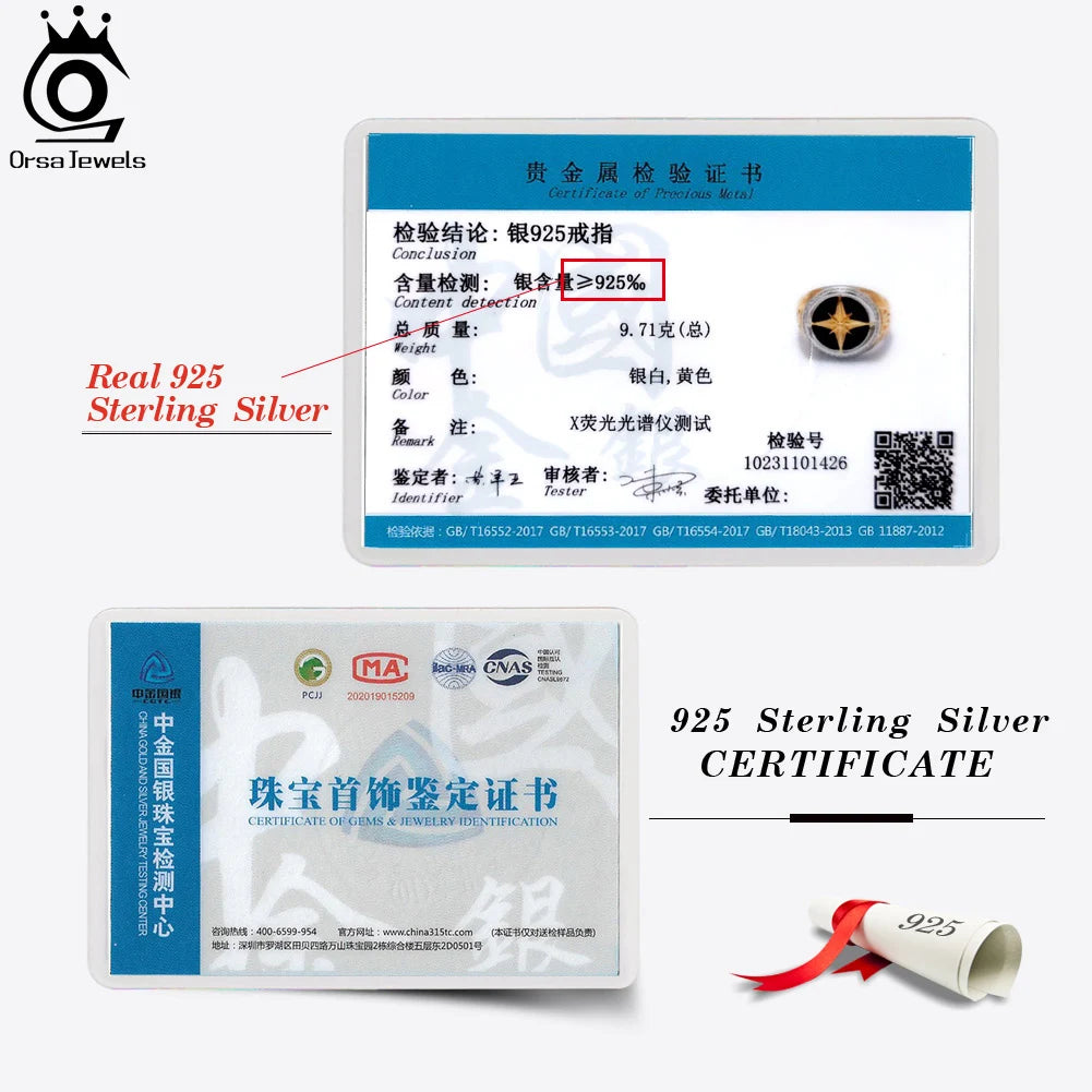 Gold Plated 925 Sterling Silver Vegvisir Viking Compass Ring - Madeinsea©