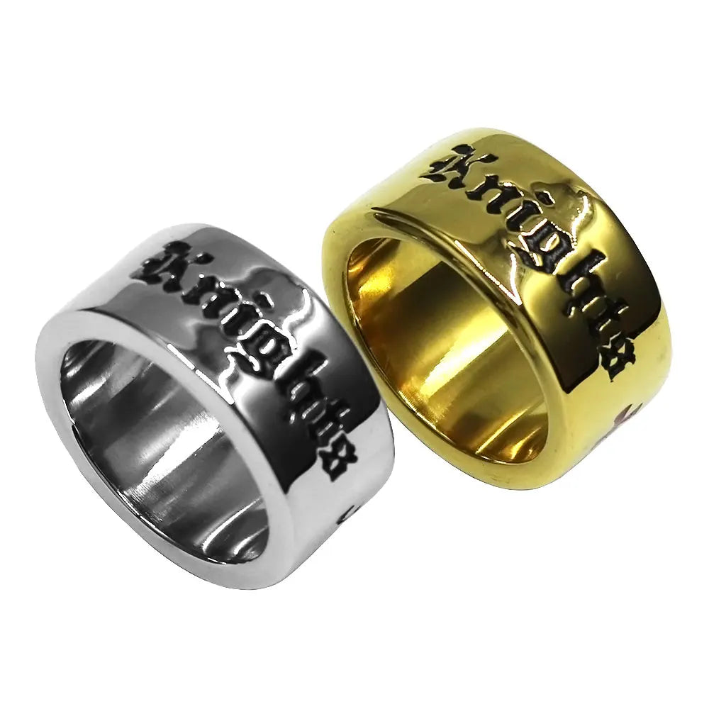 Fashion Knights Templar Ring Stainless Steel Religious Jewelry Classic Black Red Crusade Cross Mens Biker Ring SWR1045A