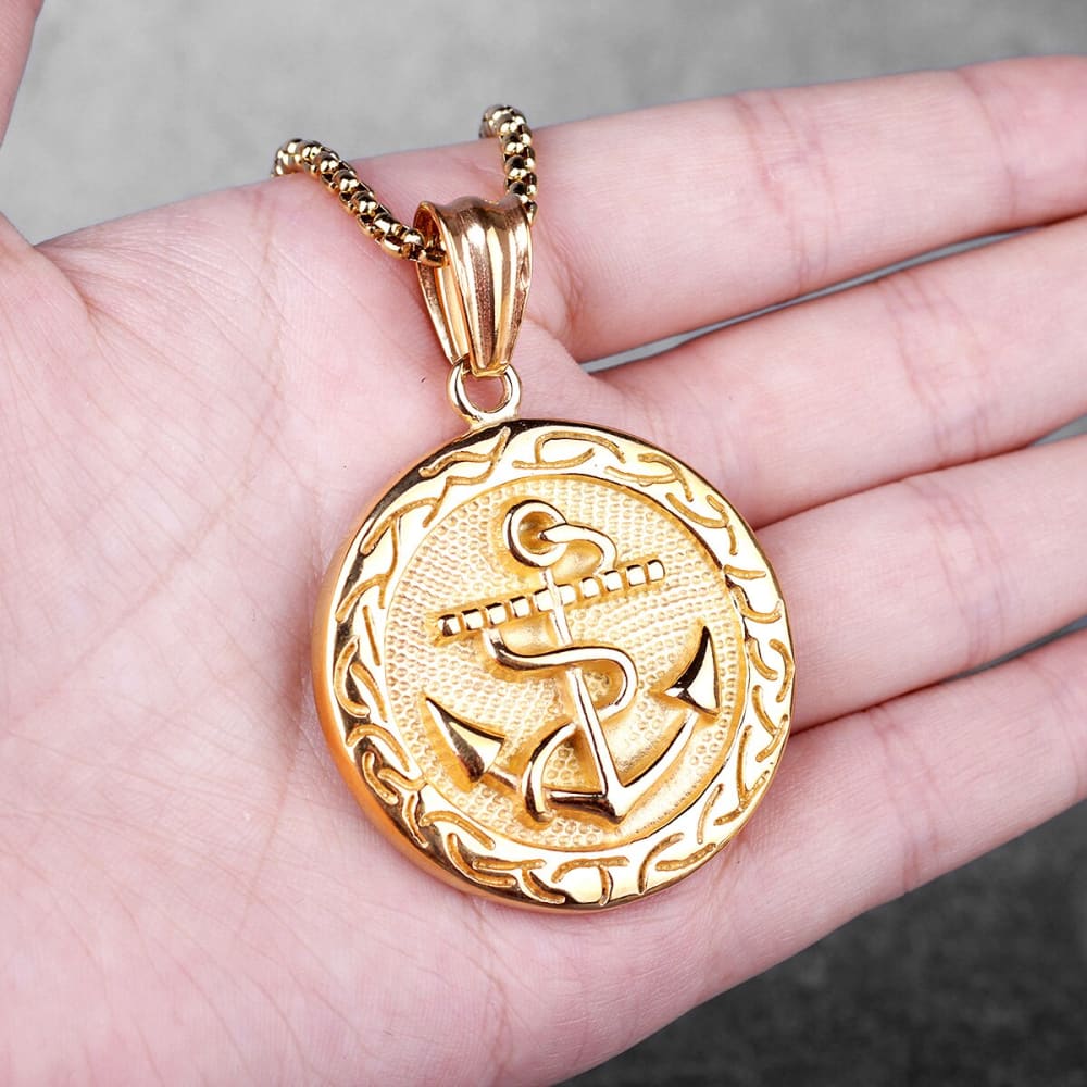 Anchor Medals Necklace