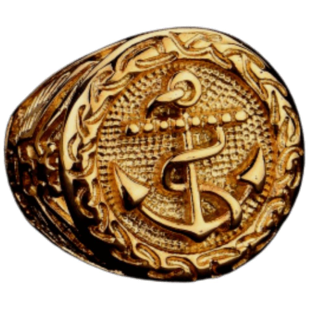 Anchor Ring Gold/Silver