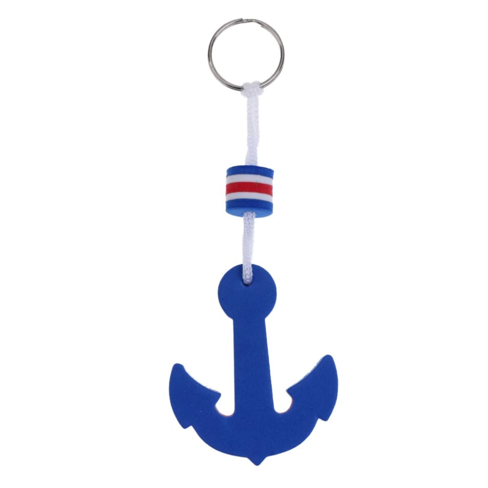 Anchor-Shaped Keychain