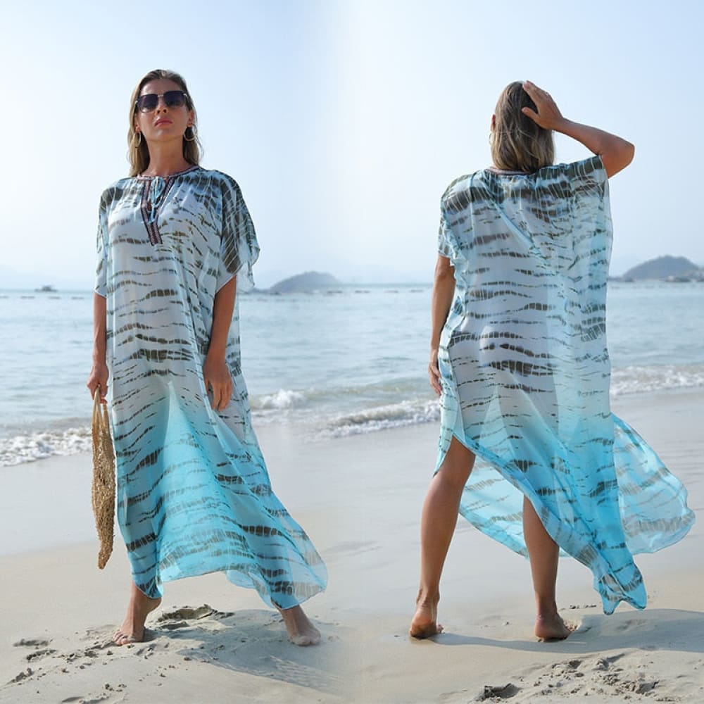 Aqua Beach Dress