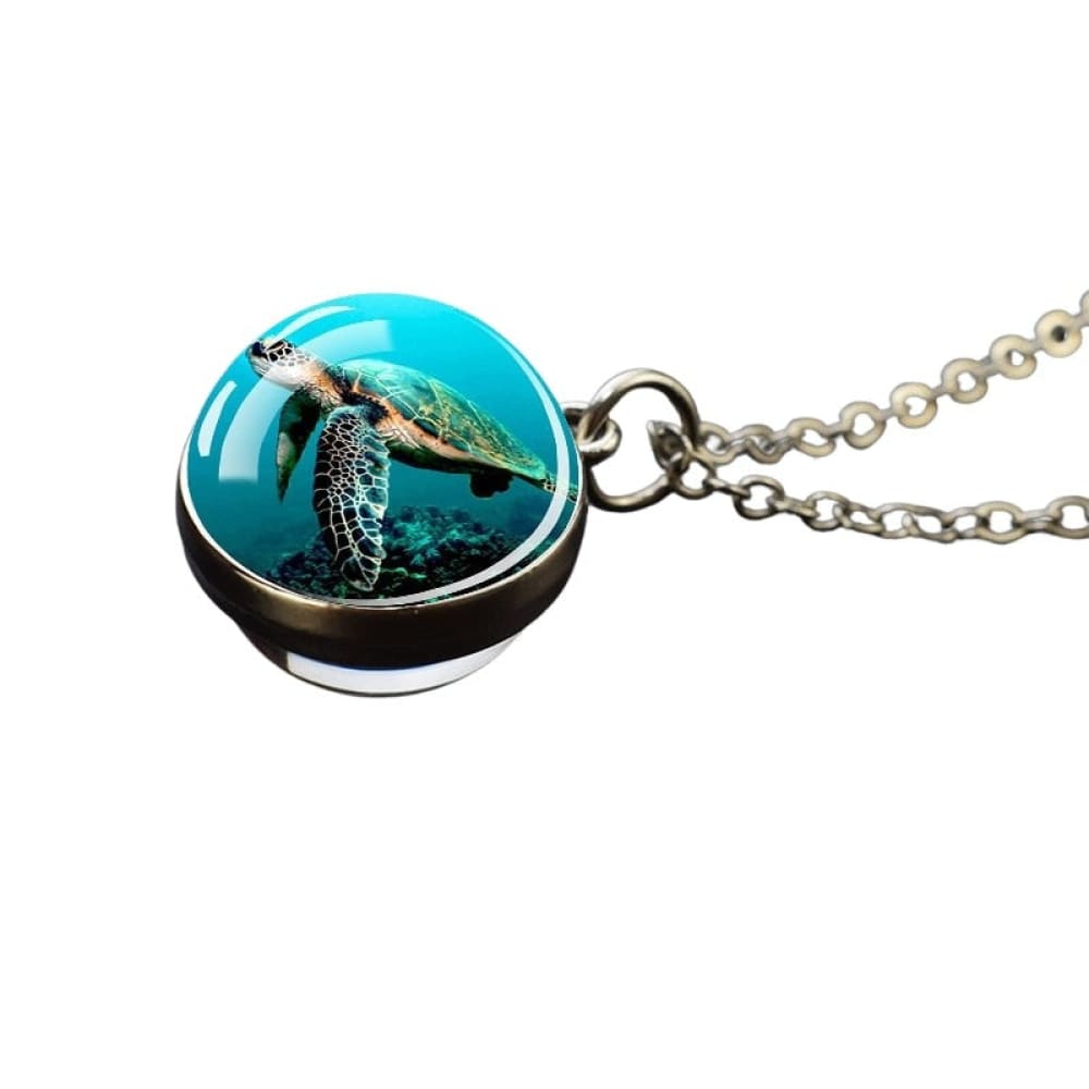 Ball Sea Turtle Necklace