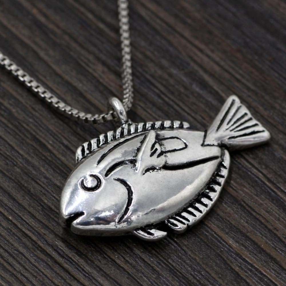 Bass Fishing Necklace