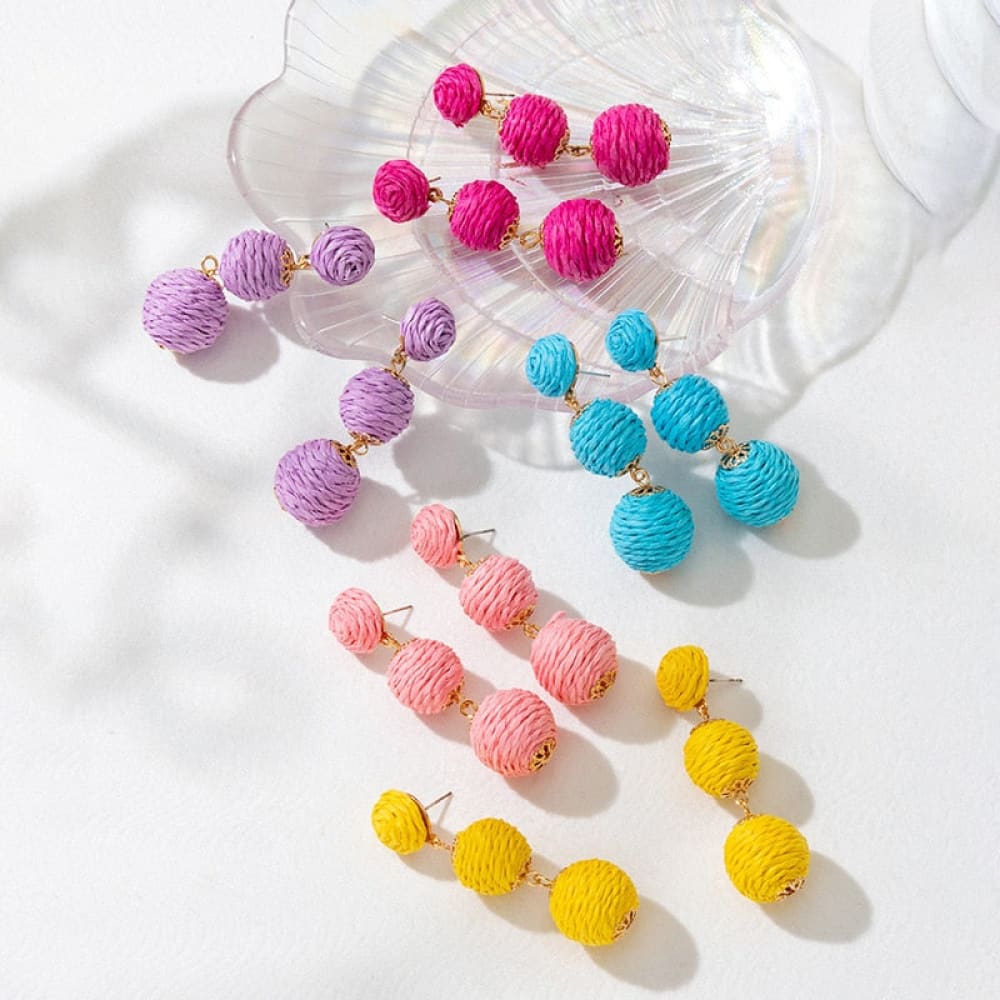 Beach Ball Earrings