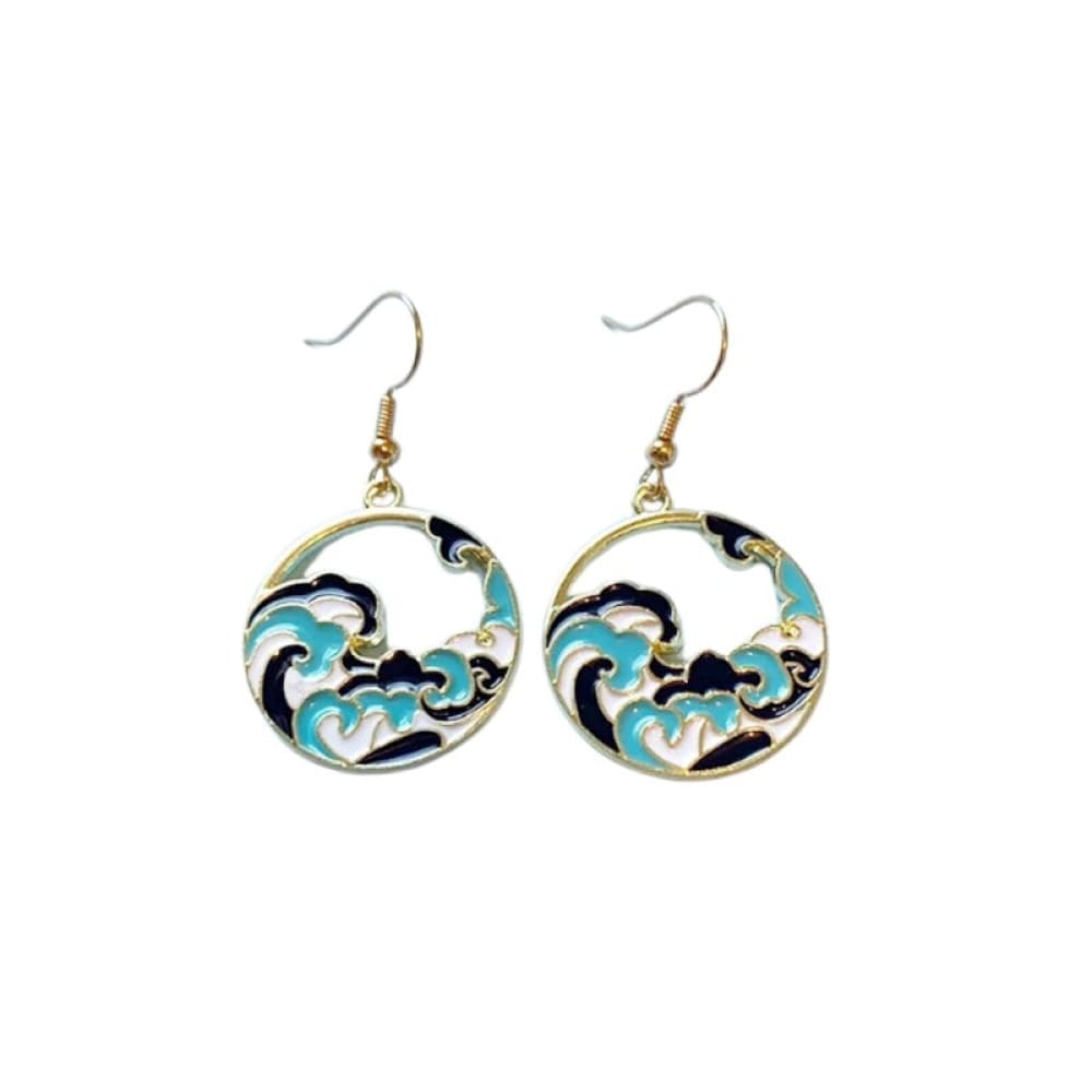 Beach Wave Earrings