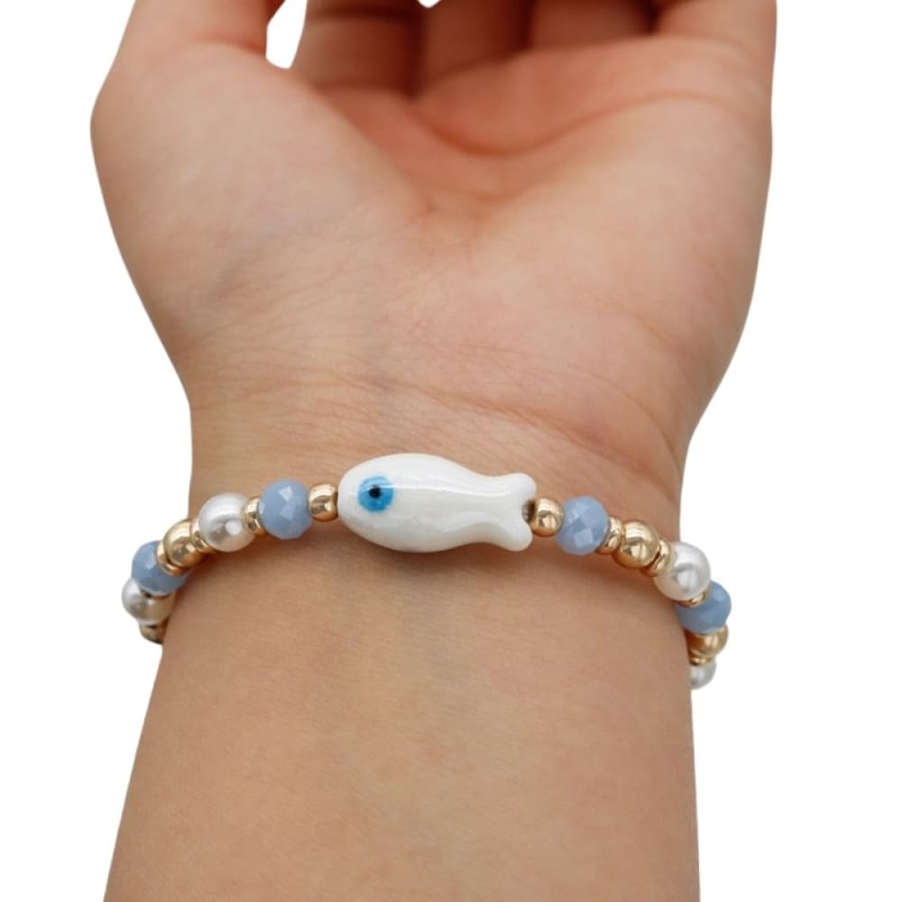 Beaded Fish Bracelet