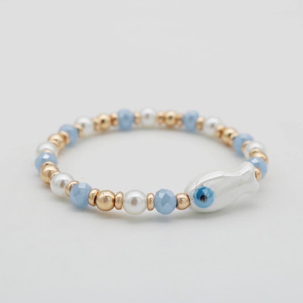 Beaded Fish Bracelet