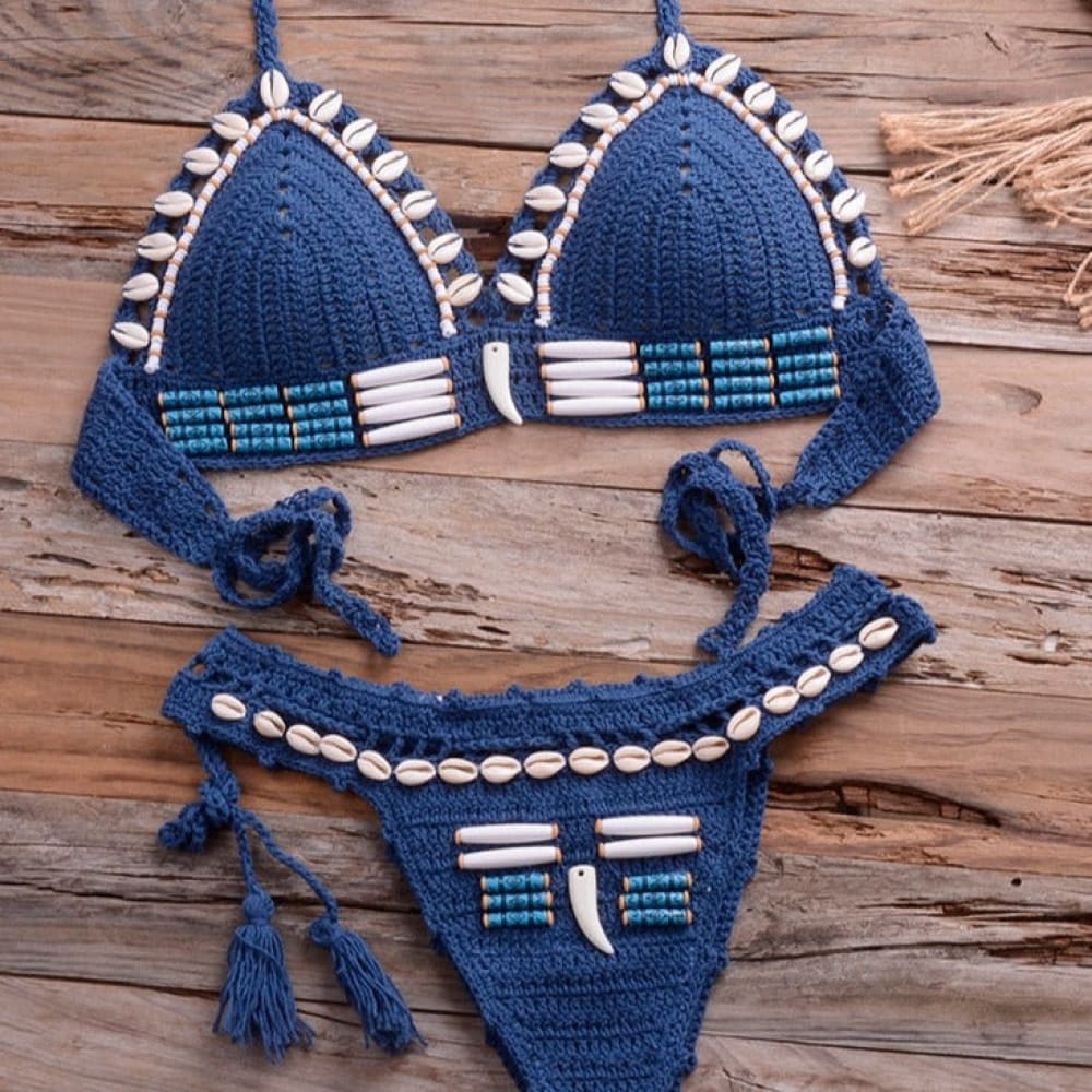 Beaded Nautical Swimwear