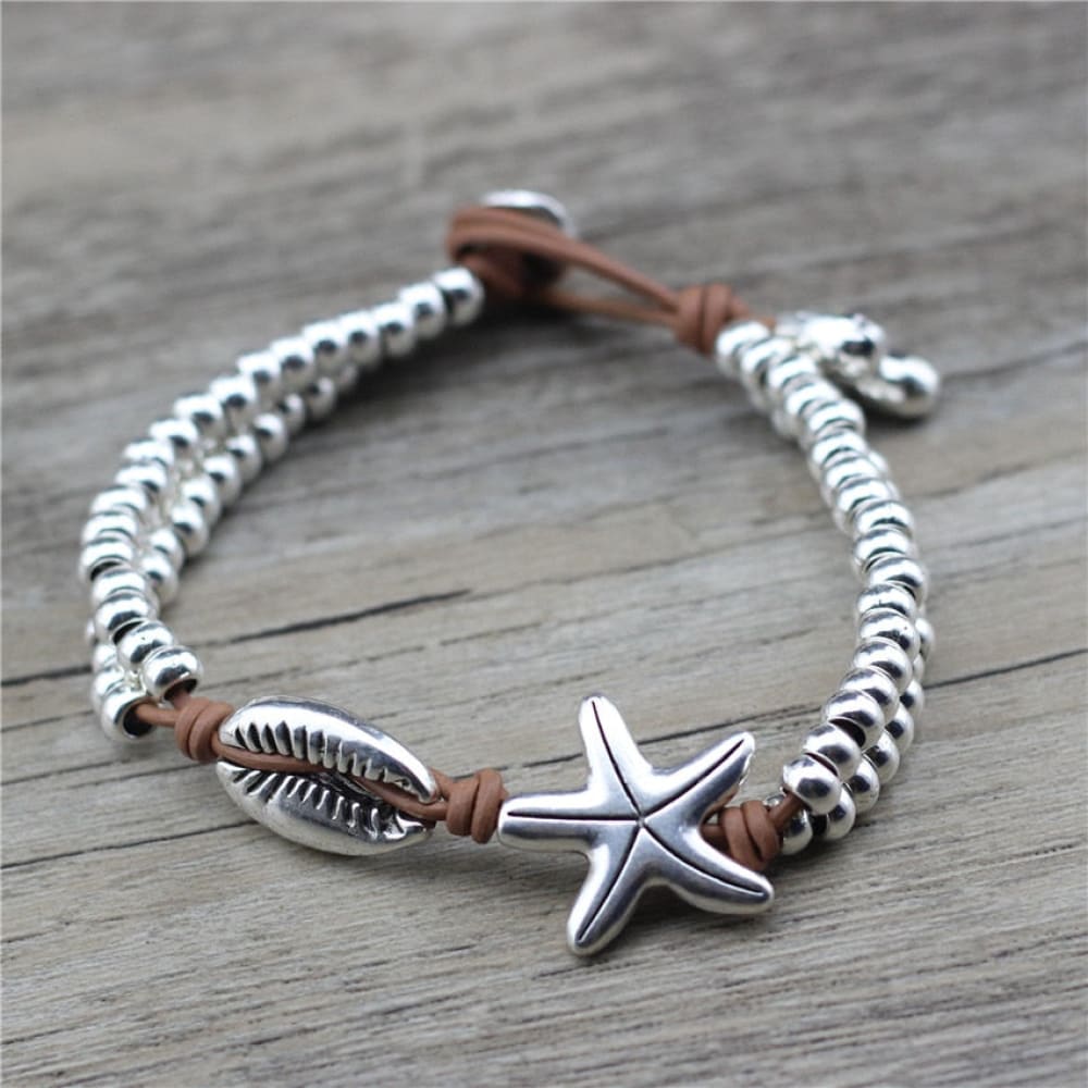 Beaded Starfish Bracelet
