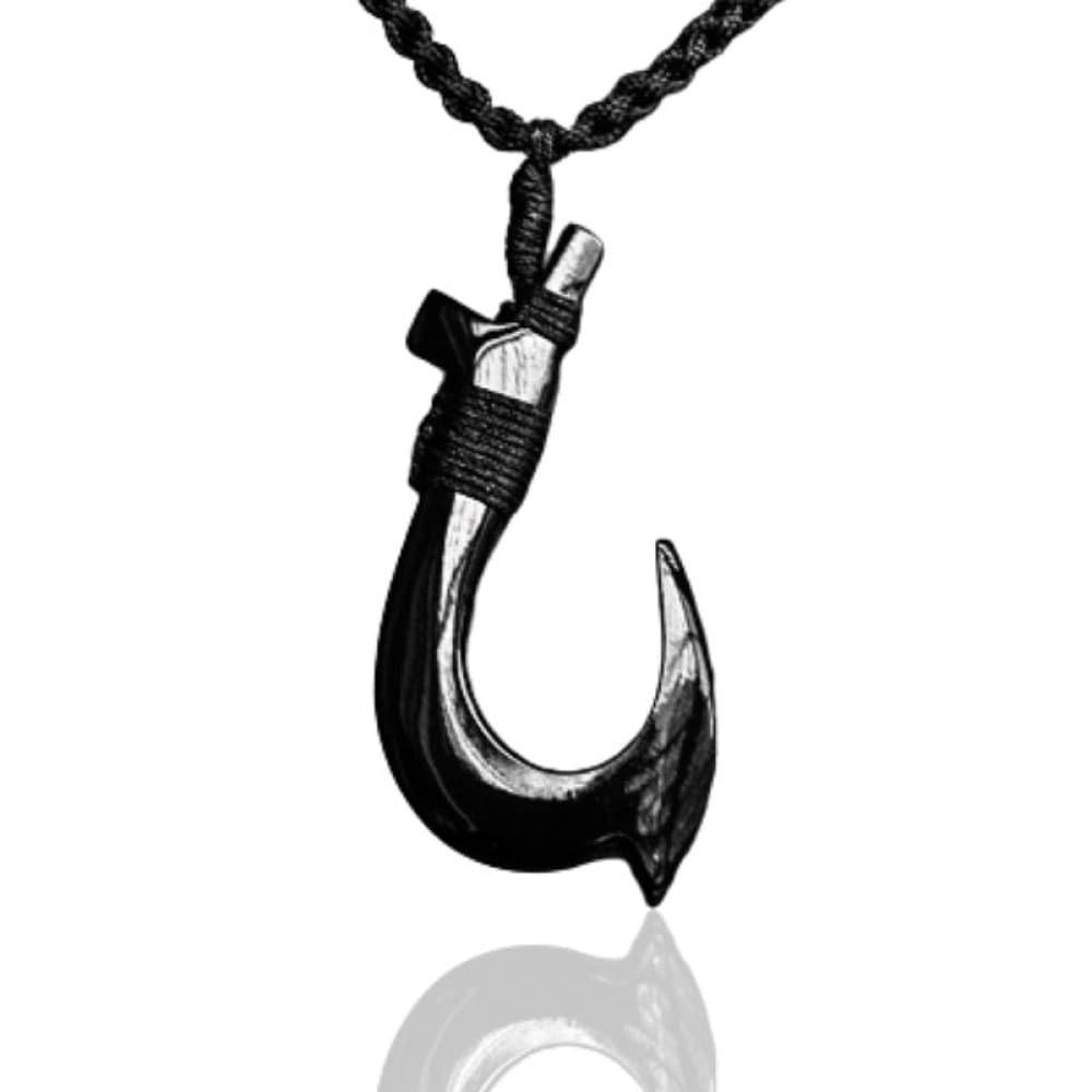 black-fish-hook-necklace