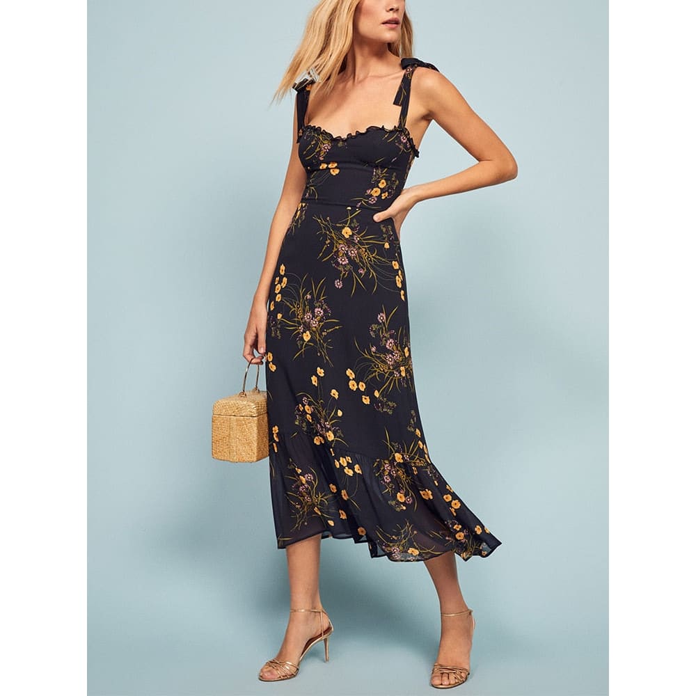 Black Summer Beach Dress