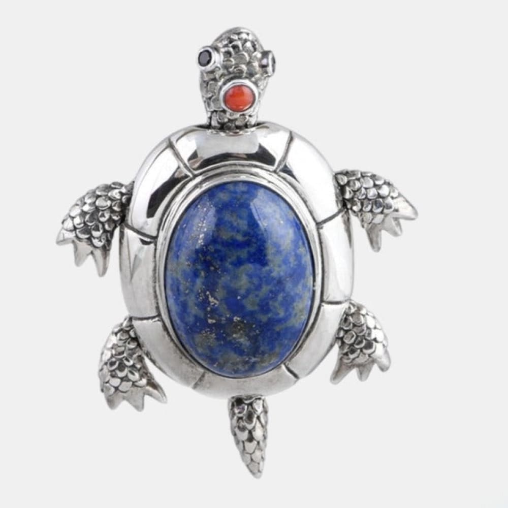 Blue Sea Turtle Pendant