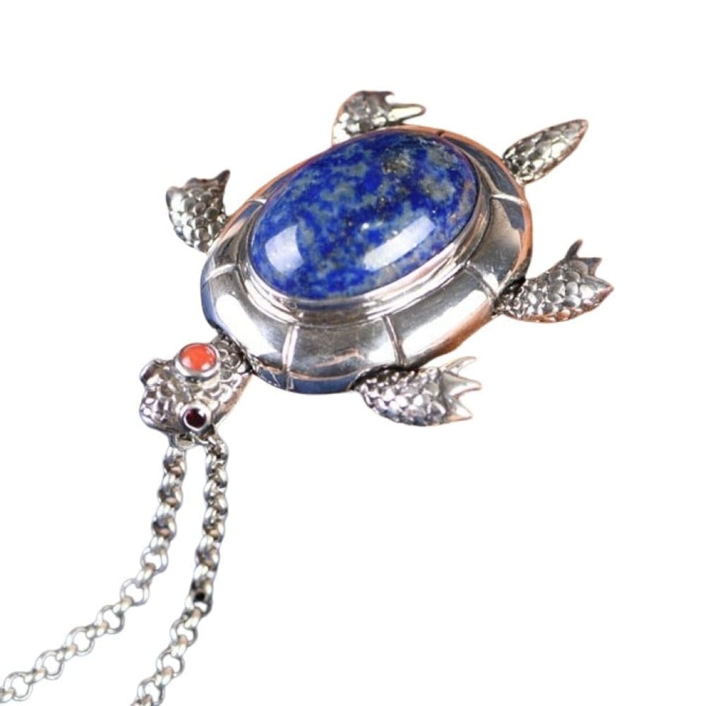 Blue Sea Turtle Pendant