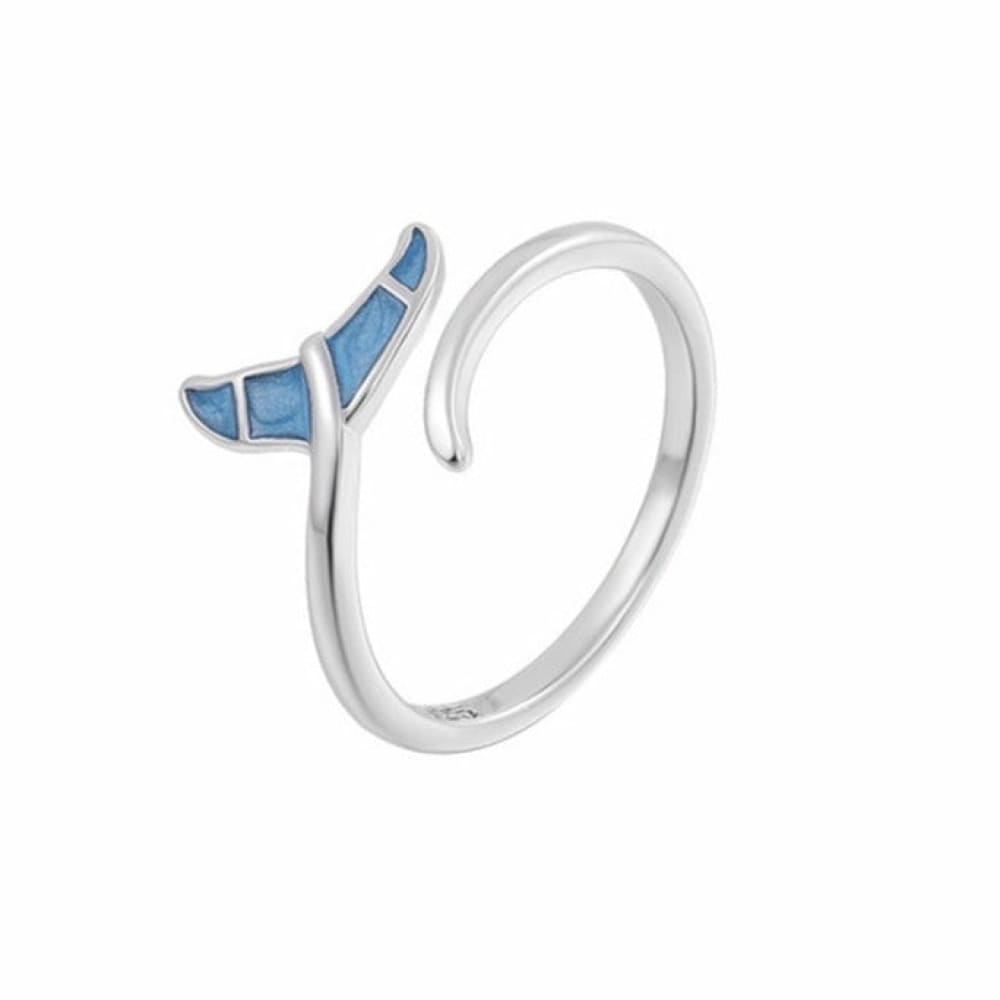 Blue Whale Tail Ring
