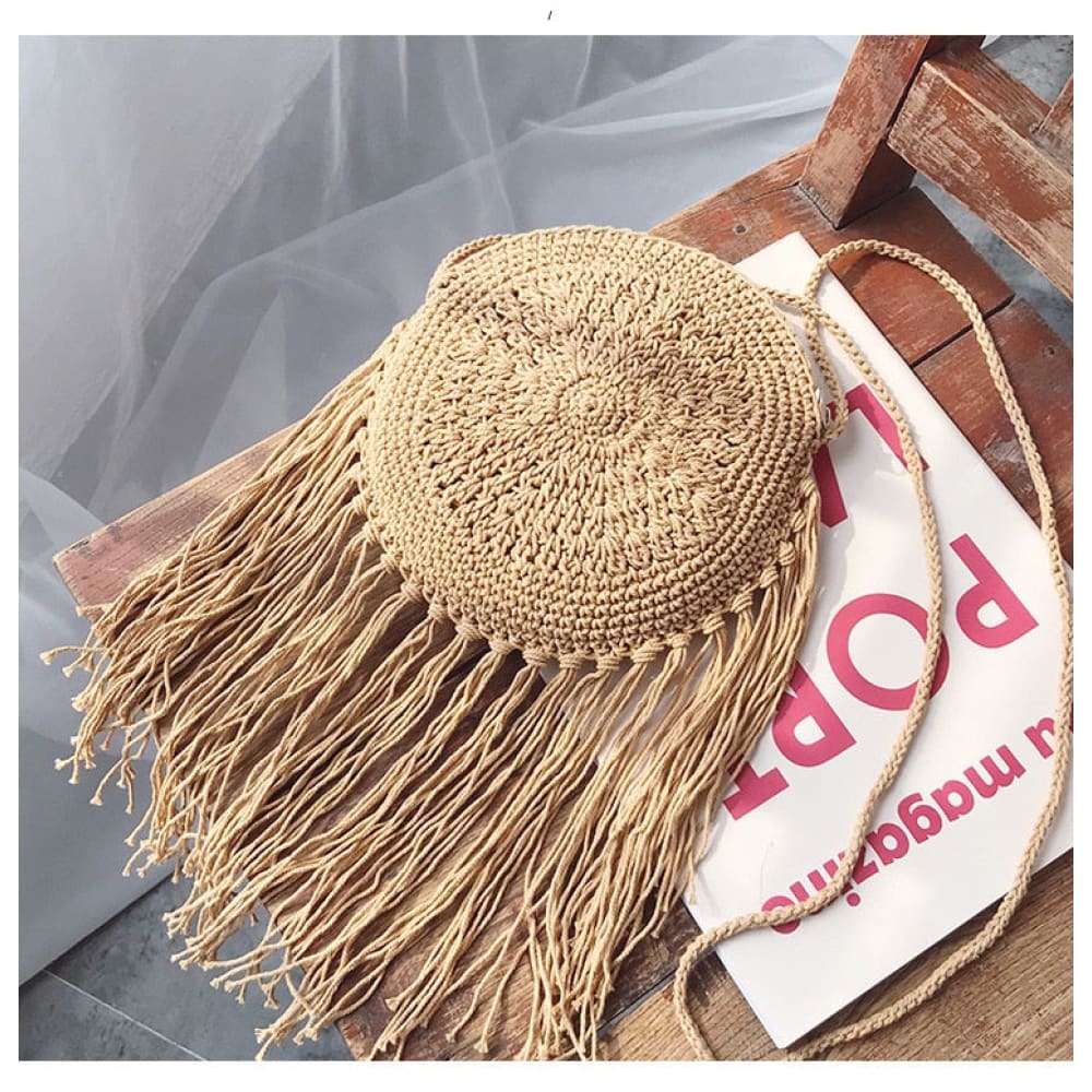 Bohemian Crossbody Beach Bag