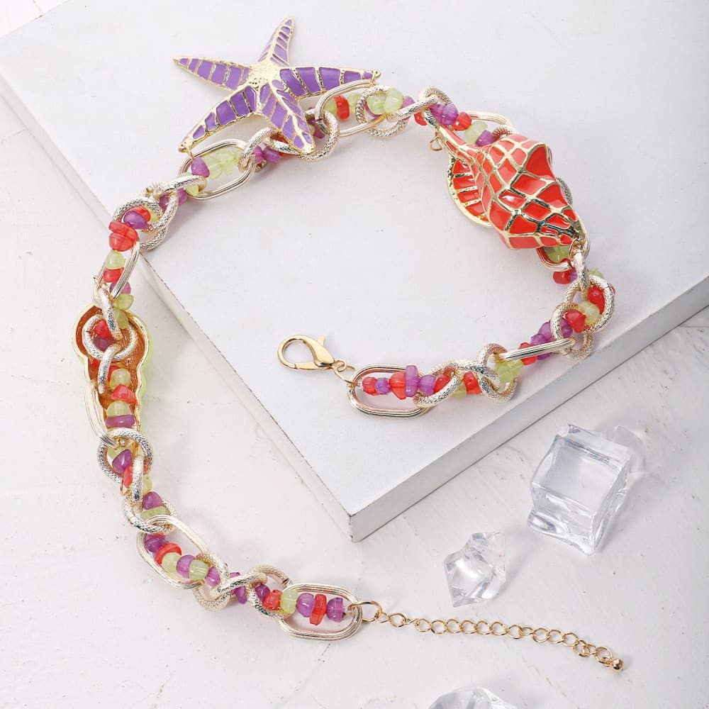 Bohemian Starfish Necklace