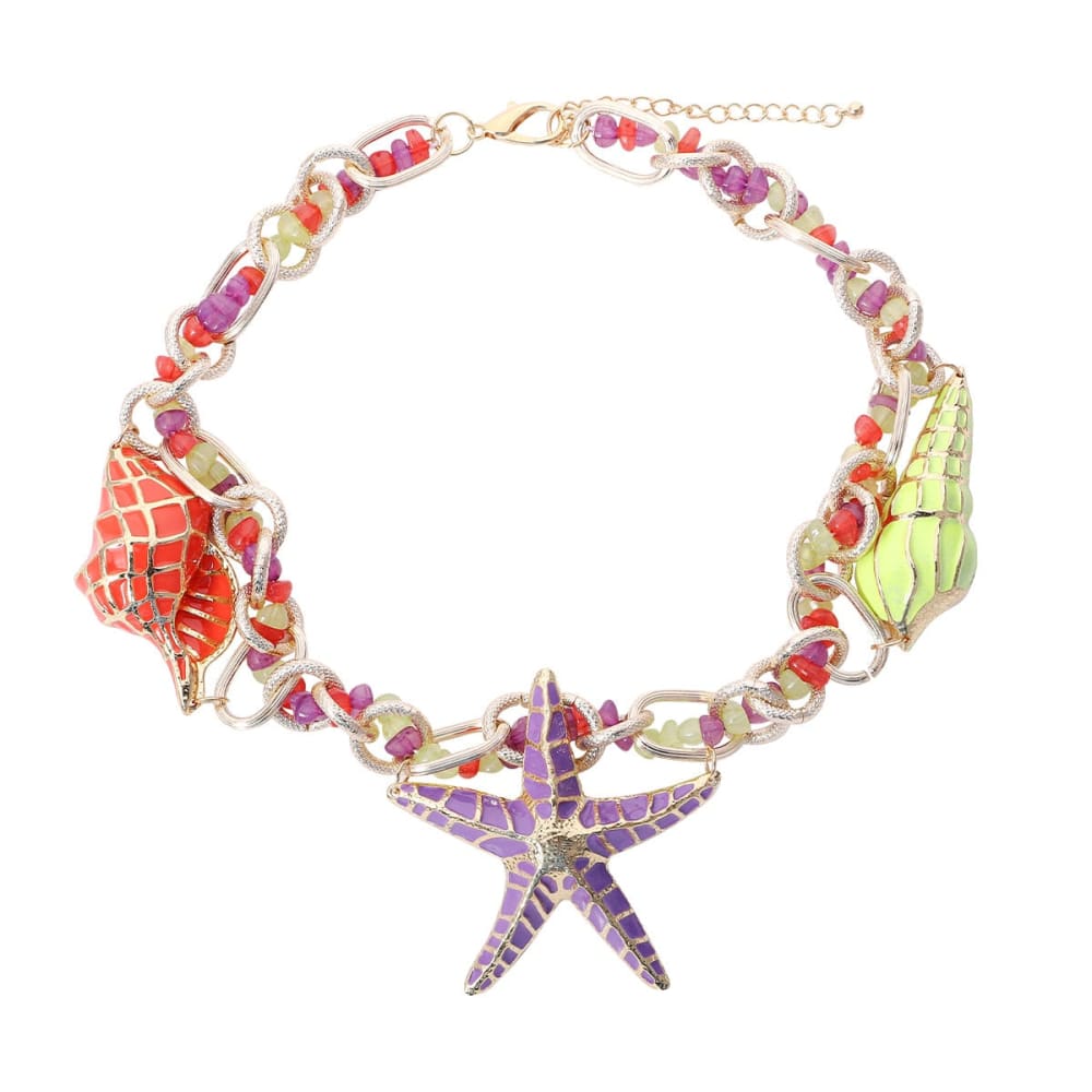 Bohemian Starfish Necklace