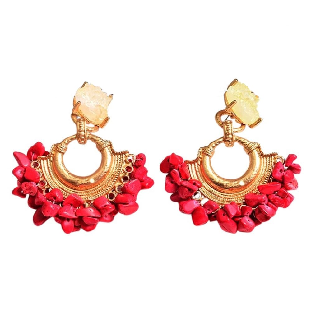 Bohemian Vintage Beach Earrings