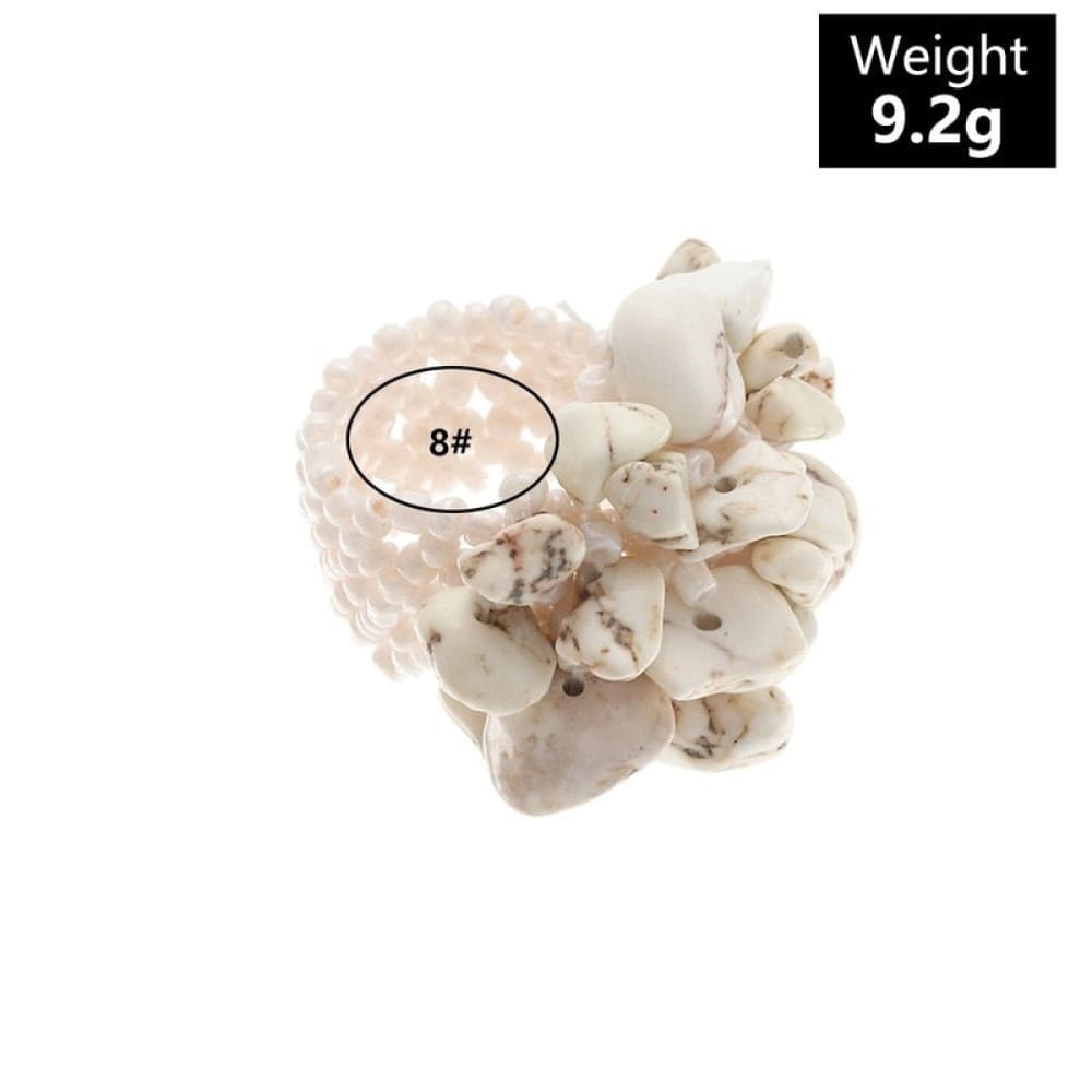 Boho Beach Stone Ring