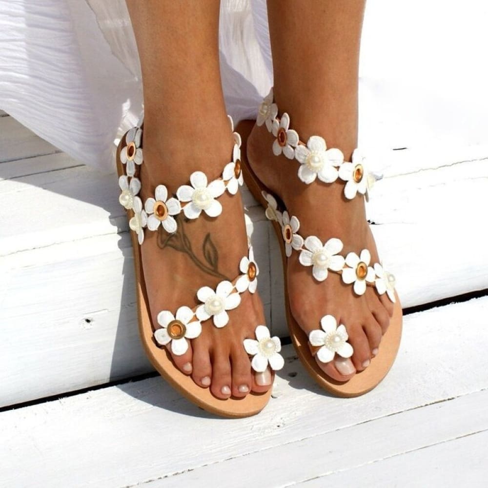 Bridal Beach Sandals