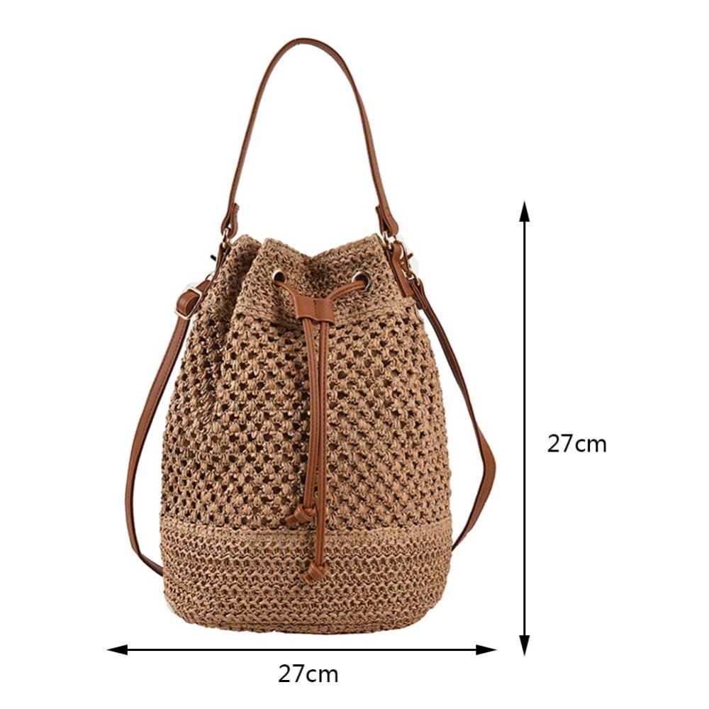 Bucket Crossbody Beach Bag