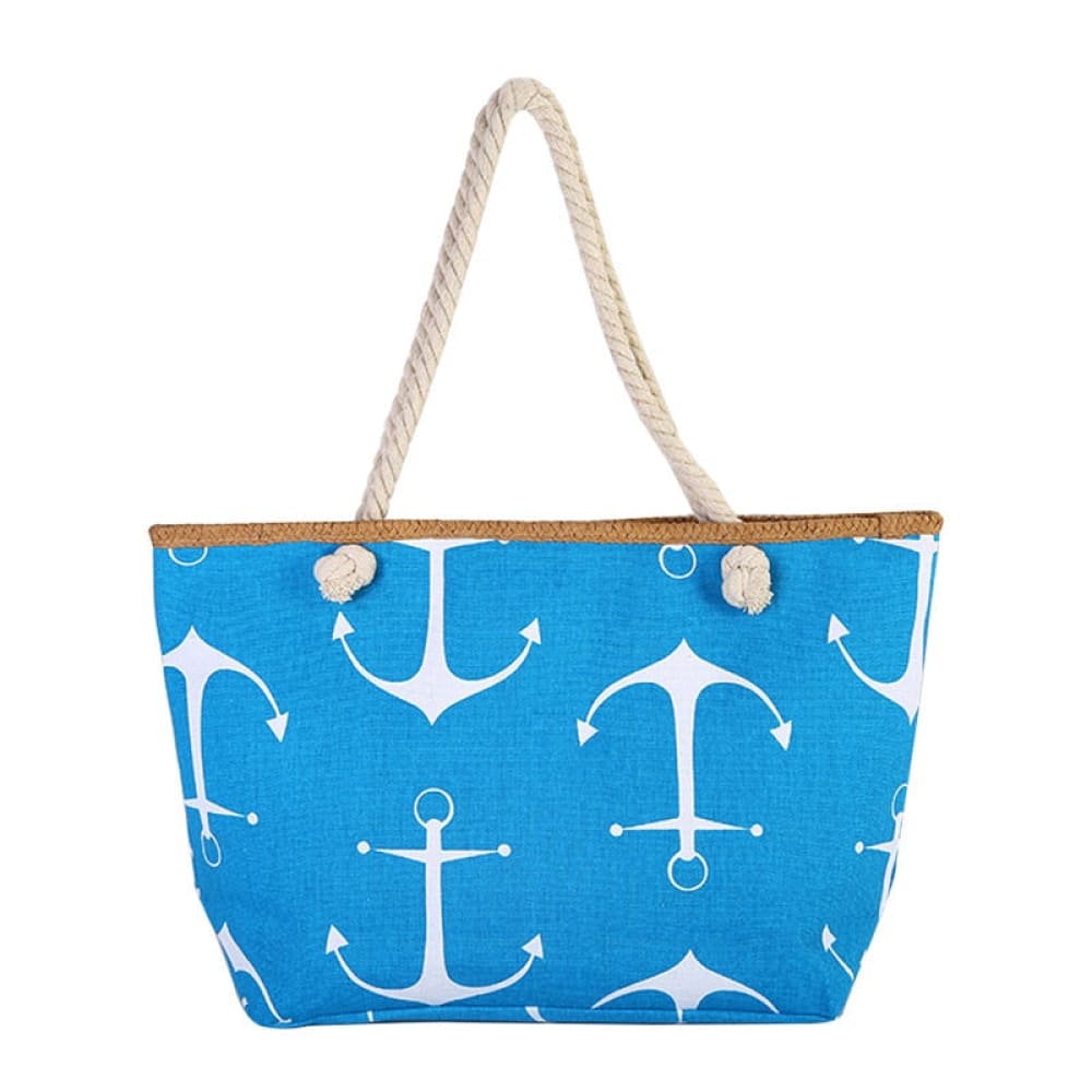 Canvas Nautical Tote Bag