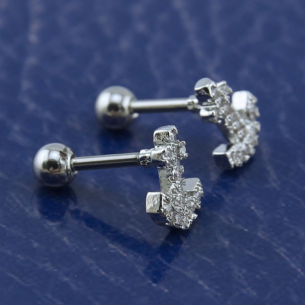 Cartilage Anchor Earrings
