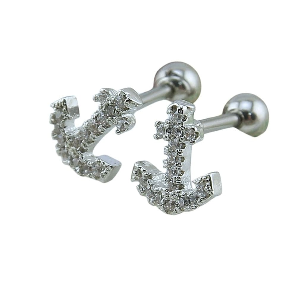 Cartilage Anchor Earrings
