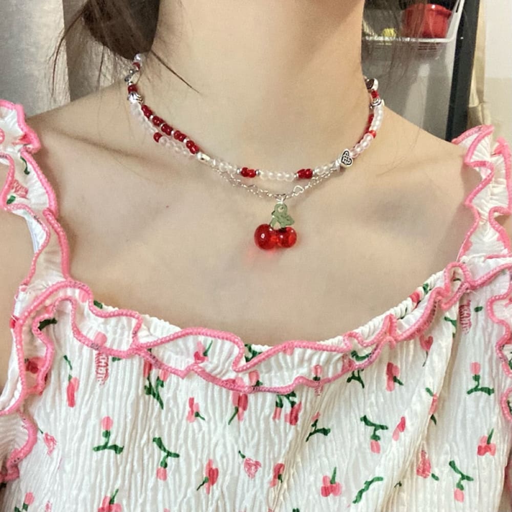 Cherry Beach Necklace